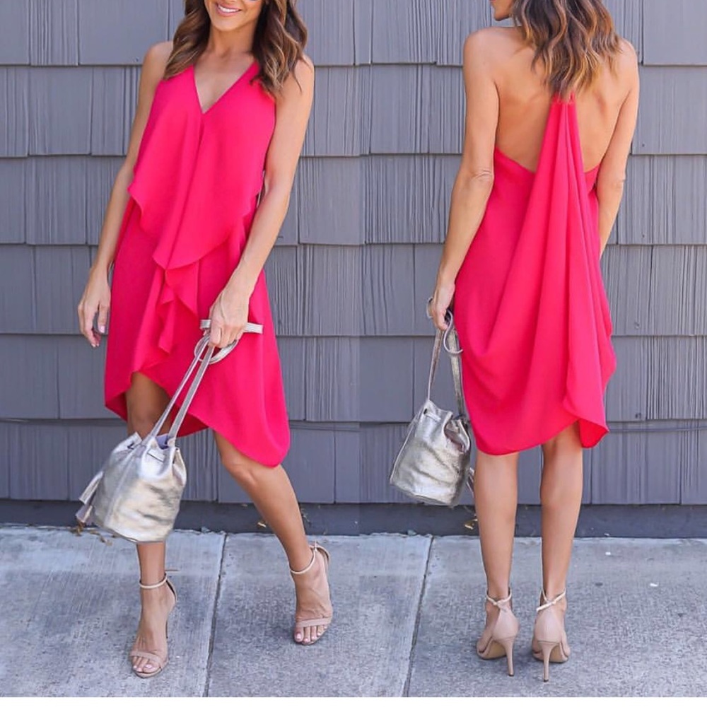 Super sexy flirt dress. Hot pink size M